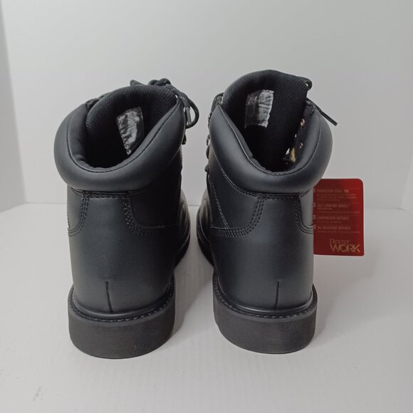 Dexter Boots Steel Toe Mens 11 Black Lace-Up Oil Resistance Workwear Utility NWT main image 7